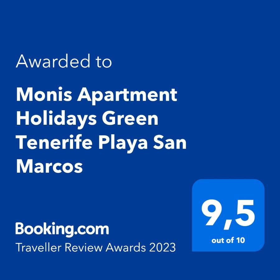 إيكود ذي لوس فينوس Monis Rooms,Apartment Holidays Green Tenerife Playa San Marcos المظهر الخارجي الصورة